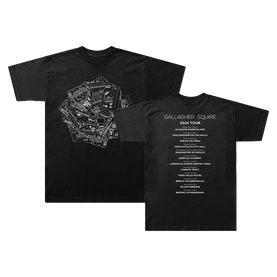 Liam Gallagher 2023年ツアーTシャツ LGDM30 Tour 2024 Photo T-Shirt Black | Liam Gallagher